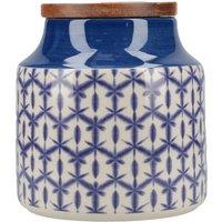 Mikasa Drift Storage Jar Blue