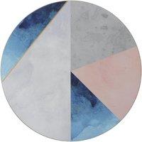 Creative Tops Geometric Palette Pack Of 4 Round Premium Placemats