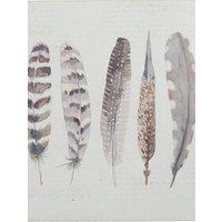 Creative Tops Large Premium Place mats x 4 Feathers, 40x29cm, Boxed | Size: 40x29 cm