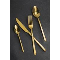 Mikasa Ciara Diseno Stainless Steel Gold Gift Boxed 16 Piece Cutlery Set