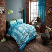 Printed Polycotton Inspire Duvet Cover With Pillowcases