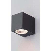 BHS Lighting Etna Outdoor Down Wall Light in Dark Grey