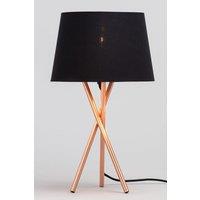 BHS Lighting Drey Table Lamp in Copper