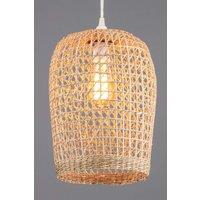 BHS Lighting Woven Rattan Easy Fit Light Shade in Natural