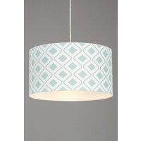 BHS Lighting Large Diamond Easy Fit Light Shade in Blue