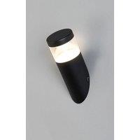 BHS Lighting Asher Outdoor Wall Light in Black
