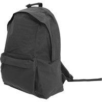 Bagbase Maxi Fashion Backpack Rucksack Bag (22 Litres) in Dark Grey