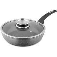 Tower Cerastone Multi Pan, 28cm, Non-Stick, Induction Safe, Graphite T81202 in Grey