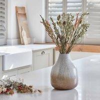Ivyline Verre Round Gold Frosted Vase H26Cm W21Cm