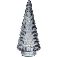 Ivyline Juniper Blue Glass Tree | H41cm W18cm | 2 other Colours & 2 Sizes Available | Hand finished | 2024 star performer in Pale Blue