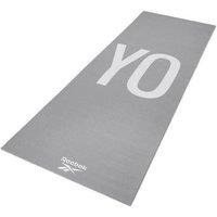 Reebok Yo Ga Double Sided 4mm Yoga Mat in Grey