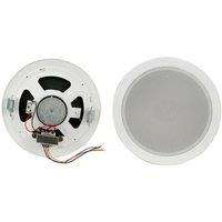 Loops 5.25" 100V Line Ceiling Speaker 6W Quick Fit & Metal Construction PA Audio System