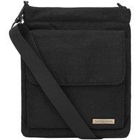 Smith and Canova Portrait Nylon Crossbody Bag in Black