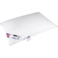 Homescapes Anti Bacterial Pillow Super Microfibre, 48 x 74 cm in White