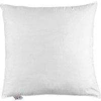 Homescapes Duck Feather Euro Continental Square Pillow Pair - 80cm x 80cm in White | Size: 80 cm x 80 cm