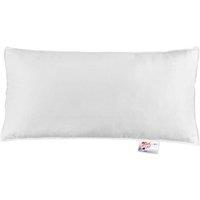Homescapes Microfibre Euro Continental Pillow Pair - 40cm x 80cm (16x32) in White | Size: 40 cm x 80 cm