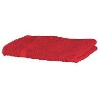 Towel City Luxury Range 550 GSM - Bath Towel (70 X 130 CM) in Red | Size: 70 X 130 CM