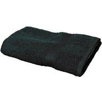 Towel City Luxury Range 550 GSM - Bath Sheet (100 X 150CM) in Black | Size: 100 X 150 cm