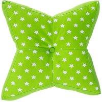 Homescapes Green Stars Floor Cushion