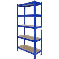 Monstershop Monster Racking T-Rax Heavy Duty Shelving Units, Blue, 75cm W, 30cm D in Blue