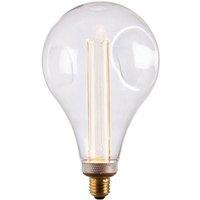 Loops VINTAGE LED Filament Light Bulb CLEAR GLASS E27 Screw 2.5W XL 243mm Dimple Lamp