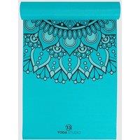 Yoga Studio Turquoise Mandala Designed Yoga Mat 6mm
