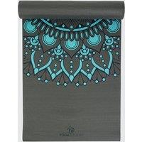 Yoga Studio Grey Mandala Designed Yoga Mat 6mm