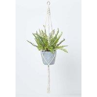Homescapes Green Fern Hanging Plant, 95 cm