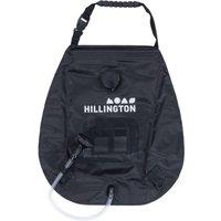Hillington 20L Portable Solar Shower Bag - Ideal for Camping, Hiking, & Outdoor Adventures in Black