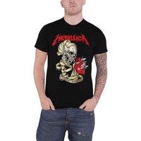 Metallica Heart Explosive T-Shirt in Black | Size: Large