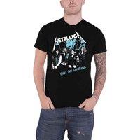 Metallica Vintage Ride The Lightning T-Shirt in Black | Size: XL