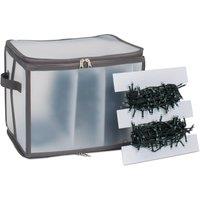 Christmas Village Christmas Light Storage Bag - Grey