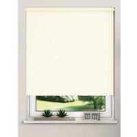 New Edge Blinds Thermal Blackout Roller Blinds 175cm Drop x Width 110cm Cream | Size: 95 cm width x 175 cm drop