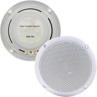 Loops 2x Moisture Resistant Ceiling Speakers 80W 16Ohm 5" Kitchen Bathroom 2 Way Loud