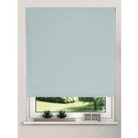 New Edge Blinds Thermal Blackout Roller Blinds 175cm Drop x Width 60cm Duck Egg Blue | Size: 90 cm width x 175 cm drop
