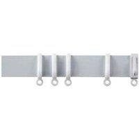 New Edge Blinds White Straight PVC Curtain Track | Size: 330 cm