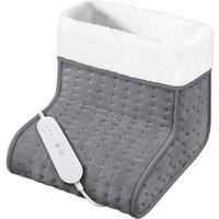 Homefront Electric Heated Foot Warmer Therapeutic Pain Relief Therapy Grey