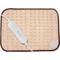Sweet Dreams Electric Heat Pad with 4 Heat Settings Therapeutic Pain Relief 40x30cm in Beige | Size: 40x30 cm