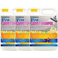 ProKleen Carpet Cleaning Shampoo Odour Remover Citrus Splash Fragrance 3 x 5L in White
