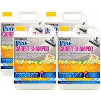 ProKleen Carpet Cleaning Shampoo Odour Remover Citrus Splash Fragrance 4 x 5L in White