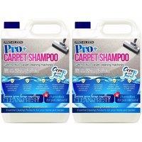 ProKleen Carpet Cleaning Shampoo Odour Remover Ocean Fresh Fragrance 2 x 5L in White