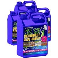ProKleen Patio, Fencing & Decking Cleaner Concentrate 4 x 5L (Makes 100L) in Clear