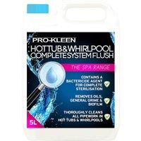 ProKleen Hot Tub & Whirlpool Complete System Flush Cleaner 1 x 5L in Clear