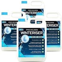 ProKleen Swimming Pool Algaecide Winteriser 4 x 5L in Clear