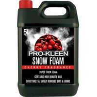 ProKleen Snow Foam Car Shampoo - Non-Caustic & pH Neutral - Cherry - 1 x 5L in White