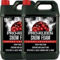 ProKleen Snow Foam Car Shampoo - Non-Caustic & pH Neutral - Cherry - 2 x 5L in White