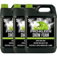 ProKleen Snow Foam Car Shampoo - Non-Caustic & pH Neutral - Apple - 3 x 5L in White