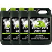 ProKleen Snow Foam Car Shampoo - Non-Caustic & pH Neutral - Apple - 4 x 5L in White