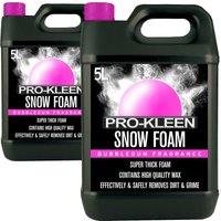 ProKleen Snow Foam Car Shampoo - Non-Caustic & pH Neutral - Bubblegum - 2 x 5L in White