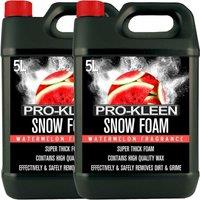 ProKleen Snow Foam Car Shampoo - Non-Caustic & pH Neutral - Watermelon - 2 x 5L in White